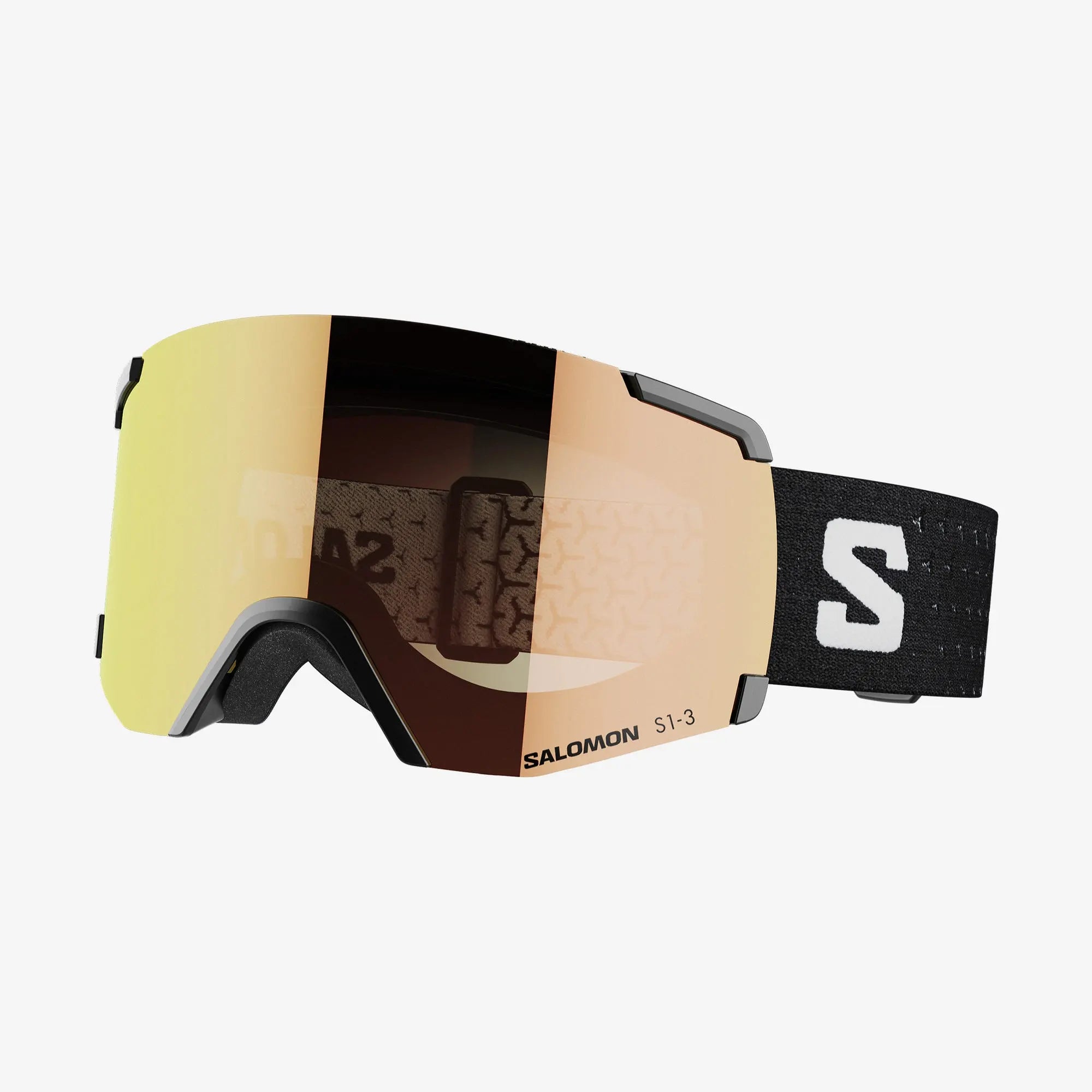 SALOMON S VIEW PHOTOCHROMIC Black Snow Goggles. NZ Sun And Snow