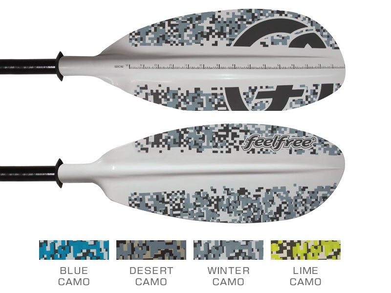 FEELFREE CAMO SERIES ANGLER PADDLE - Sun And Snow