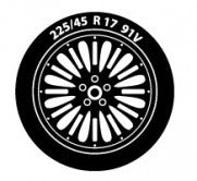 Alpine Star Diamond Pattern EasyFit SnowChains 065 - Sun And Snow