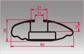 Inno XS100 Flush Aero Bars Next Gen Ranger Wildtrak