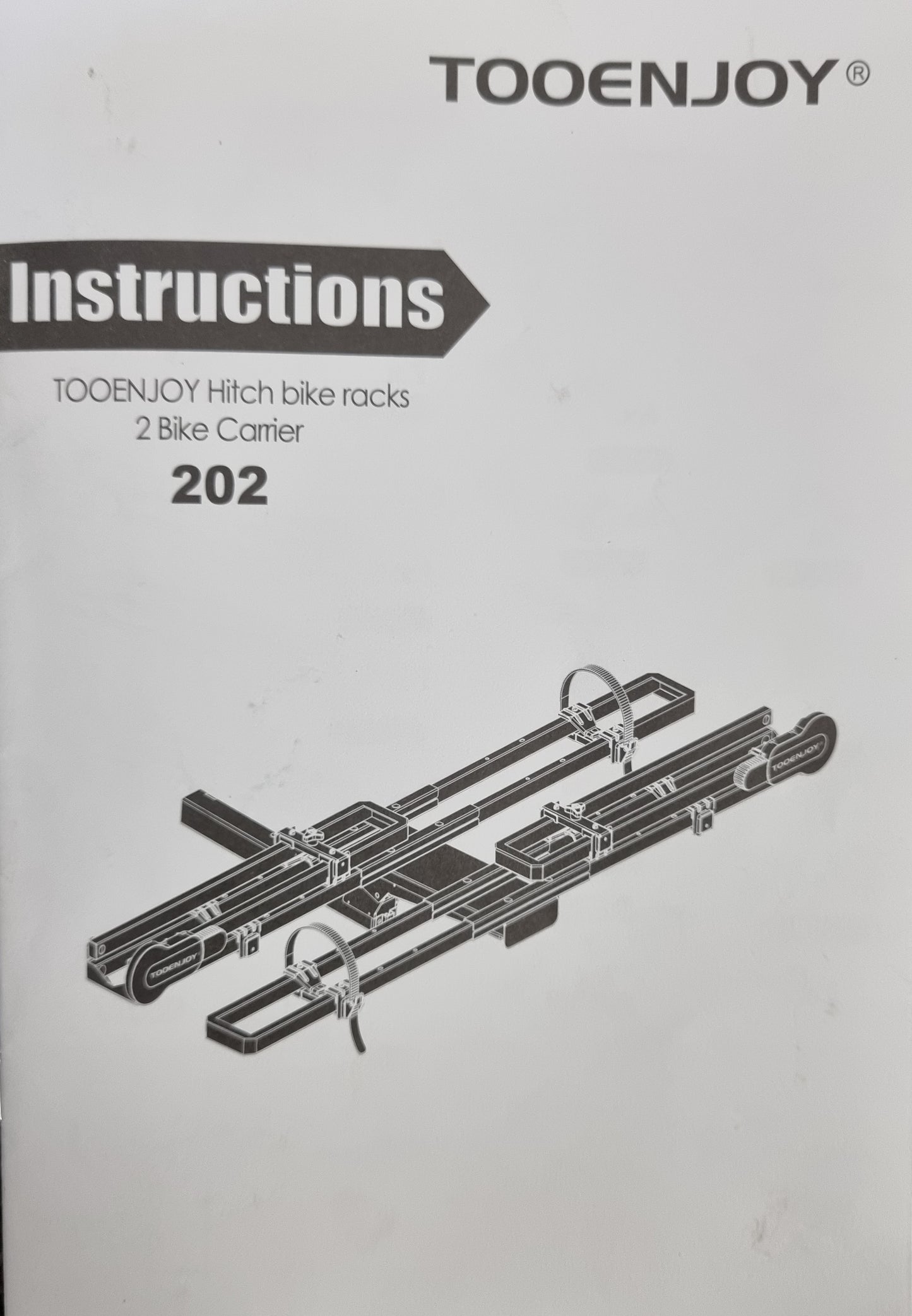 TooEnjoy 202 Hitch Bike Rack