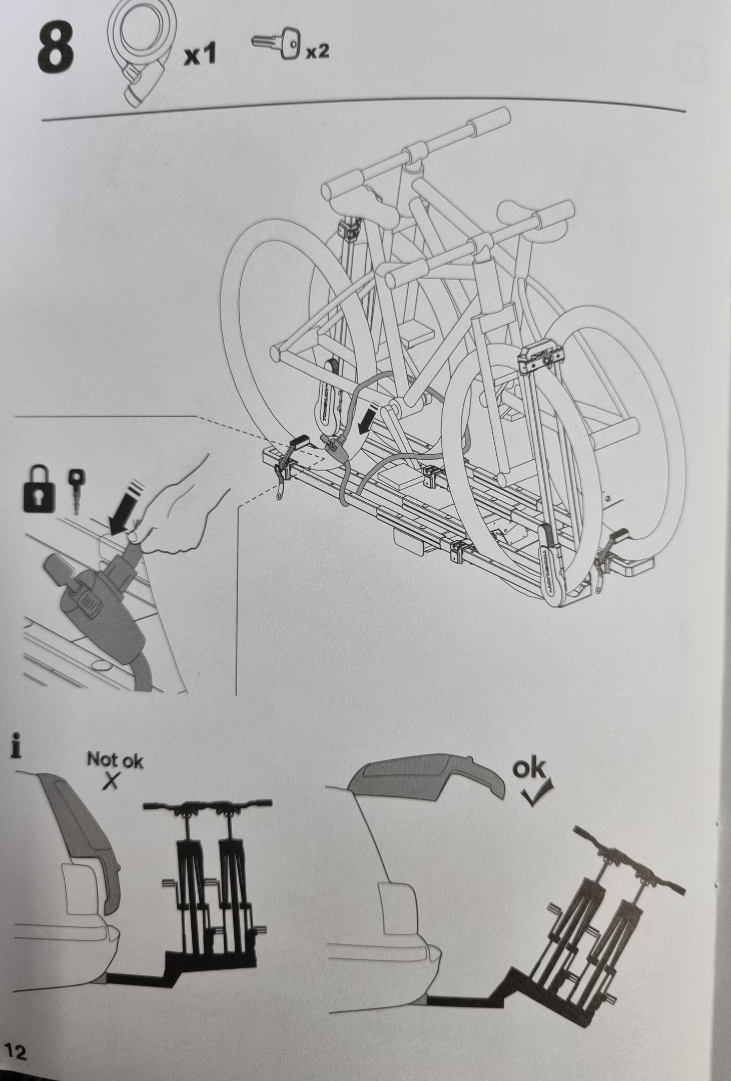 TooEnjoy 202 Hitch Bike Rack