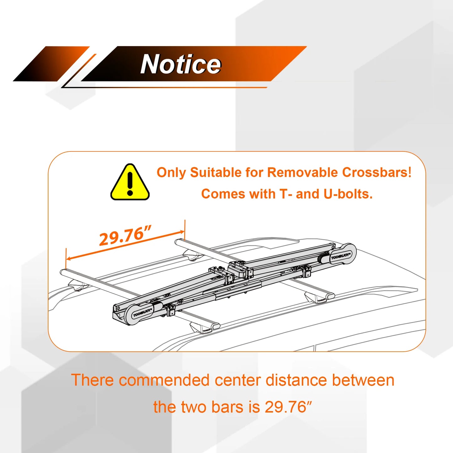 Tooenjoy 501 Roof Bike Rack
