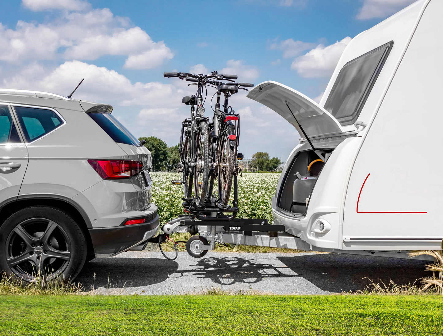 Enduro BC260 A-frame Bike Carrier Silver