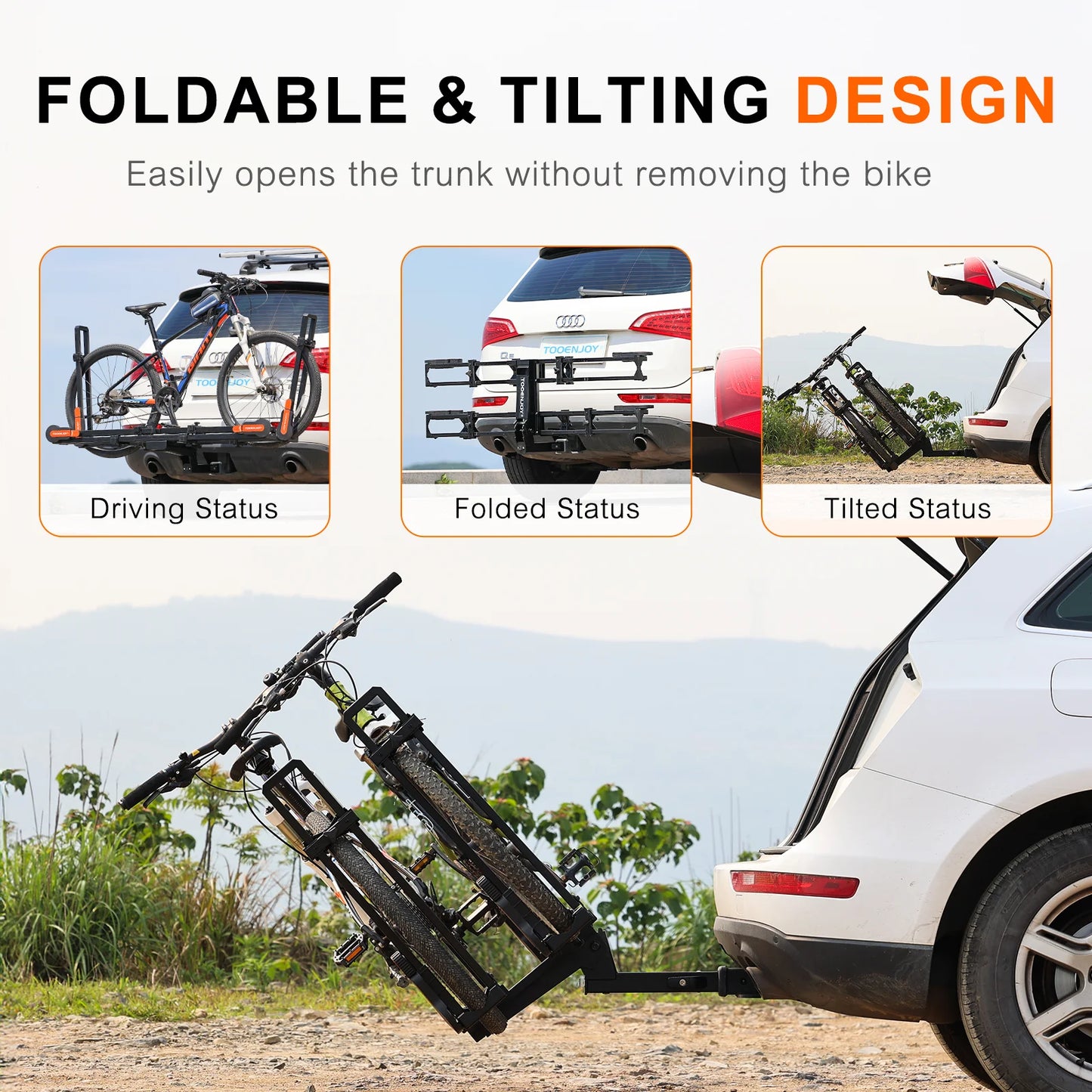 TooEnjoy 202 Hitch Bike Rack