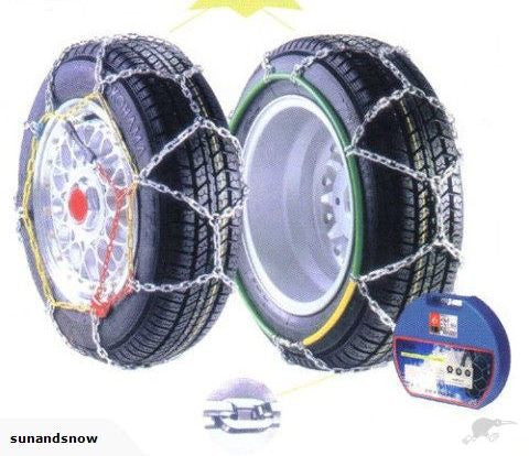 Alpine Star Diamond Pattern EasyFit SnowChains 050 - Sun And Snow