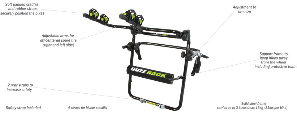 BEETLE 4×4 – SPARE TIRE RACK - Sun And Snow