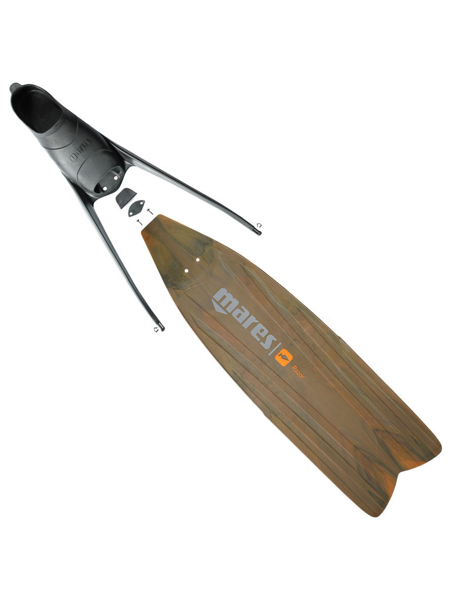 Mares Pure Instinct Razor Pro Full Foot Fins - Sun And Snow