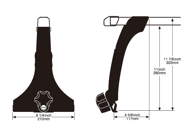 INMDK HD Rack Foot Pack