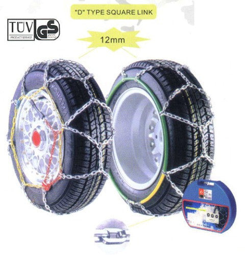 Alpine Star Diamond Pattern EasyFit Snow Chains 095 - Sun And Snow