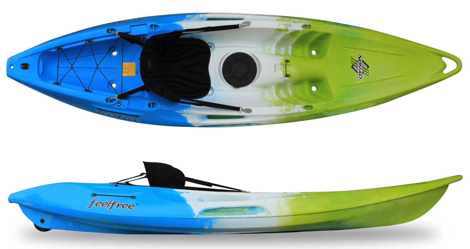 Feelfree Nomad Sit-On-Top Family Kayak. NZ – Sun And Snow Feelfree Nomad Sit-On-Top Family Kayak. NZ – Sun And Snow