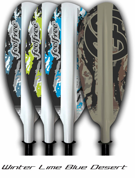 FEELFREE CAMO SERIES ANGLER PADDLE - Sun And Snow