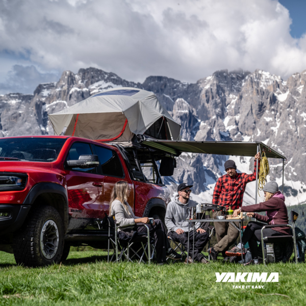 YAKIMA SLIMSHADY AWNING WITH CLAMP KIT 2M X 2M